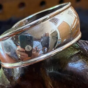 Silpada Sterling Silver Wide Band cuff